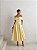VESTIDO MIDI KAROL OMBRO A OMBRO LAÇO - AMARELO MANTEIGA - Imagem 1