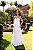 VESTIDO VALENTINA CREPE MUSSELINE NOIVINHAS - OFF WHITE - Imagem 3