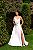 VESTIDO FESTA GLAM DECOTE OMBRO A OMBRO ZIBELINE NOIVINHAS - OFF WHITE - Imagem 7
