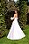 VESTIDO FESTA GLAM DECOTE OMBRO A OMBRO ZIBELINE NOIVINHAS - OFF WHITE - Imagem 2