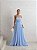 VESTIDO DE FESTA SUMMER LONGO T.Q.C. - AZUL SERENITY - Imagem 1