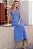 VESTIDO SÔNIA DECOTE V - AZUL - Imagem 7