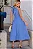 VESTIDO SÔNIA DECOTE V - AZUL - Imagem 9