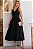 VESTIDO SÔNIA DECOTE V - PRETO - Imagem 1