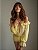 VESTIDO OMBRO A OMBRO BABADO COLISSÊ - AMARELO MANTEIGA - Imagem 2