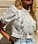 CROPPED LORENA DETALHE BABADO LAISE - OFF WHITE - Imagem 4