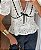 BLUSA AMANDA LAISE DECOTE V - OFF WHITE - Imagem 2