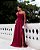 VESTIDO DE FESTA KIM ALÇA MULTIFORMAS - MARSALA - Imagem 1
