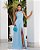 VESTIDO DE FESTA KIM ALÇA MULTIFORMAS - AZUL SERENITY - Imagem 1