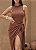 VESTIDO MIDI BODY LYDIA ENVELOPE - CAMEL - Imagem 5