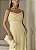 VESTIDO YOLANDA LONGO DRAPEADO BUSTO E COSTAS - CAMOMILA - Imagem 2
