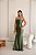 VESTIDO DE FESTA ESPANHA COM CAPA REMOVÍVEL - VERDE OLIVA - Imagem 1