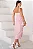 VESTIDO ANGÉLICA PREGAS FRENTE - ROSA - Imagem 4