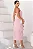 VESTIDO ANGÉLICA PREGAS FRENTE - ROSA - Imagem 7