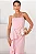 VESTIDO ANGÉLICA PREGAS FRENTE - ROSA - Imagem 2