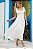 VESTIDO KATIA LONGUETE COM ALÇA E LAÇOS - OFF WHITE - Imagem 2