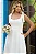 VESTIDO KATIA LONGUETE COM ALÇA E LAÇOS - OFF WHITE - Imagem 5