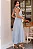 VESTIDO KATIA LONGUETE COM ALÇA E LAÇOS - AZUL CLARO - Imagem 3