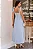 VESTIDO KATIA LONGUETE COM ALÇA E LAÇOS - AZUL CLARO - Imagem 7