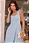 VESTIDO KATIA LONGUETE COM ALÇA E LAÇOS - AZUL CLARO - Imagem 6