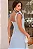 VESTIDO KATIA LONGUETE COM ALÇA E LAÇOS - AZUL CLARO - Imagem 5