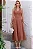 VESTIDO SÔNIA DECOTE V - MARROM - Imagem 7