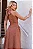 VESTIDO SÔNIA DECOTE V - MARROM - Imagem 2