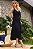 VESTIDO ARLETE MIDI COM DETALHE AMARRAÇÃO E BOTÃO - PRETO - Imagem 3