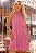 VESTIDO SUELY CURTO POÁ DETALHE FLOR COM FAIXA - ROSA - Imagem 5