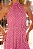 VESTIDO SUELY CURTO POÁ DETALHE FLOR COM FAIXA - ROSA - Imagem 3