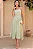 VESTIDO PAULINA COM PREGAS E ALÇAS - VERDE - Imagem 6