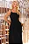 VESTIDO PAULINA COM PREGAS E ALÇAS - PRETO - Imagem 5