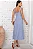 VESTIDO ROCHELE MIDI COM ALÇA LARGA - AZUL - Imagem 4
