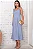 VESTIDO ROCHELE MIDI COM ALÇA LARGA - AZUL - Imagem 3