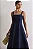 VESTIDO TEODORA COM ALÇA E BOLSOS - AZUL MARINHO - Imagem 3