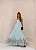 VESTIDO LONGO BORDADO LAÇO NAS COSTAS - AZUL SERENITY - Imagem 1