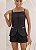BLUSA JEANS DECOTE RETO BOTÕES - PRETO - Imagem 3
