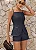 BLUSA JEANS DECOTE RETO BOTÕES - AZUL - Imagem 3