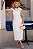 VESTIDO LEILA TUBINHO COM DETALHE FLOR - OFF WHITE - Imagem 5