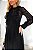 VESTIDO ML MIDI RENDA BABADO MYSTIC - PRETO - Imagem 6