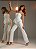 CONJUNTO CROPEED TQC E PANTALONA PÉROLAS GOLDEN WHISPER - OFF WHITE - Imagem 1