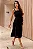 VESTIDO FELICIA COM ALÇA E FAIXA - PRETO - Imagem 3