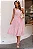 VESTIDO FELICIA COM ALÇA E FAIXA - ROSA - Imagem 1