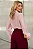 CAMISA SAMARA MANGA LONGA COM BOTÃO - ROSA - Imagem 6