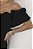 VESTIDO JORDANA TUBINHO COM BABADO OMBRO - PRETO - Imagem 2