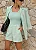 SHORTS LINHO RAMI BARRA ITALIANA - VERDE MENTA - Imagem 1