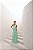 VESTIDO ESPANHA LONGO T.Q.C CAMADAS - VERDE MENTA - Imagem 2