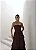 VESTIDO ESPANHA LONGO T.Q.C CAMADAS - VINHO - Imagem 4