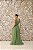 VESTIDO DE FESTA SAN ANDRES TULE COM FAIXA - VERDE EUCALIPTO - Imagem 6