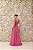 VESTIDO DE FESTA SAN ANDRES TULE COM FAIXA - PINK - Imagem 4